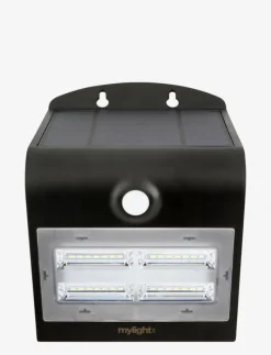e3light MYLIGHT.ME Wall Light 03 LED Solar Sensor Lamp IP65 - Fasadbelysning CLEAR Clearance