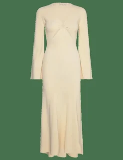 Malina Nadia ring front knitted midi dress - Midiklänningar VANILLA Best