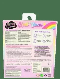 NAIL GLAM KIT POLISH AND PRESS-ON - Smink|Robetoy