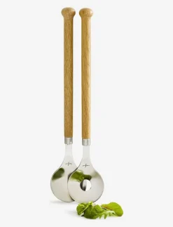 Nature salat utensils 2 pcs Set - Salladsbestick|Sagaform