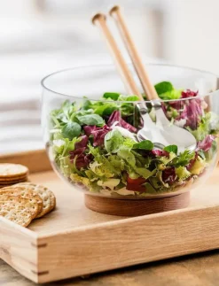 Nature salat utensils 2 pcs Set - Salladsbestick|Sagaform