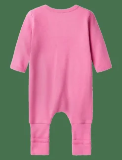 name it NBFNIGHTSUIT 2P ZIP FF ROSE DEER NOOS - One-sie IBIS ROSE Discount