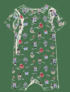 name it NBMFOBUS SUNSUIT - Kortärmad bodysuit JET STREAM Clearance