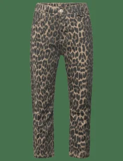Sofie Schnoor Baby and Kids NEIKASK TROUSERS - Regular jeans LIGHT BROWN LEOPARD New