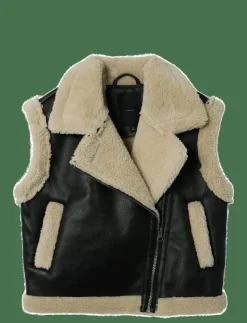 name it NKFMICHELLE VEST - Väst BLACK Clearance