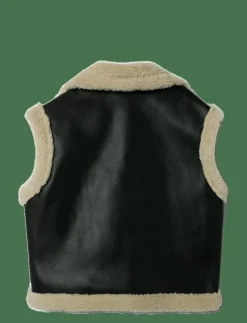 name it NKFMICHELLE VEST - Väst BLACK Clearance
