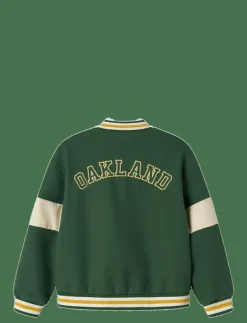 name it NKMMIKADO BOMBER JACKET - Bomberjackor DARK GREEN