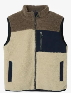 name it NKMMONICO TEDDY VEST - Väst FOG New
