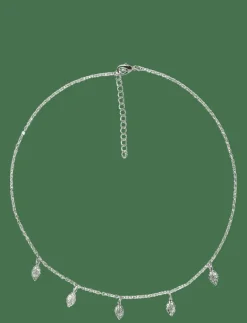 LMTD NLFLEAF NECKLACE - Halsband SILVER