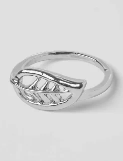 LMTD NLFLEAFI RING - Ring SILVER Discount
