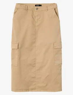 NLFTHILSE MIDI CARGO SKIRT - Maxikjol|LMTD Outlet
