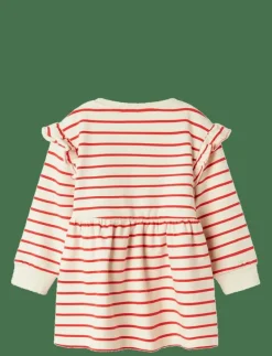 NMFTORINA NREG SWE DRESS BRU PB - Långärmade vardagsklänningar|name it Outlet