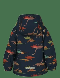 name it NMMALFA08 SOFTSHELL JACKET AOP 1FO - Jackor DARK SAPPHIRE Outlet