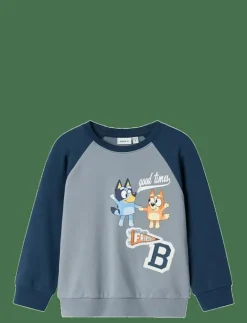 NMMSILAS BLUEY NREG SWEAT BRU SKY - Sweatshirts|name it New