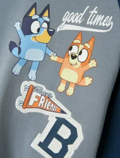 NMMSILAS BLUEY NREG SWEAT BRU SKY - Sweatshirts|name it New