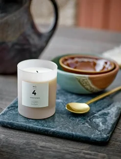 Bloomingville NO.4-Lemon Verbena Scent Candle - Blockljus NATURAL Discount