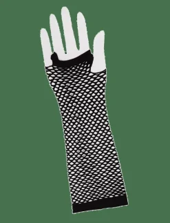 Joker NÄTHANDSKAR SVART - Maskeradtillbehör MULTI COLOR Clearance