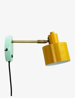 Ocean karry/ messing/ turkis væglampe - Vägglampor|Dyberg Larsen Discount