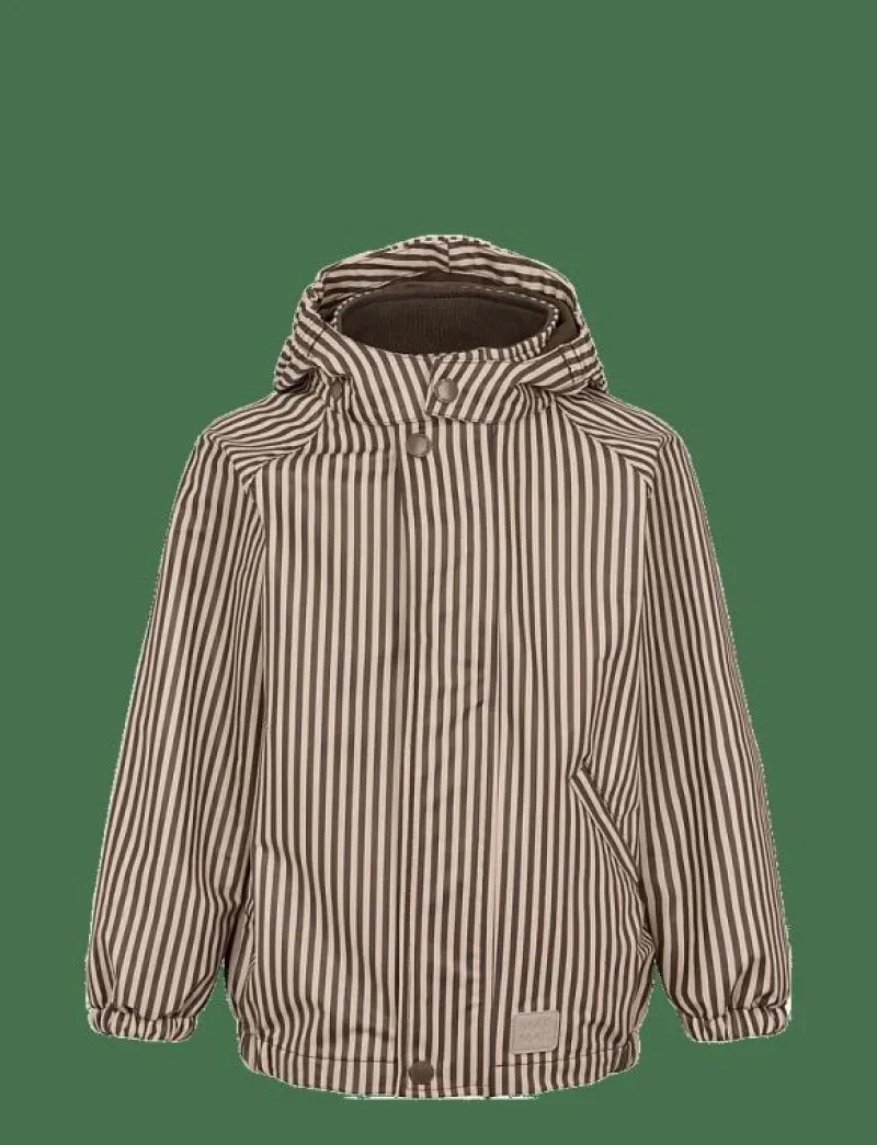 MarMar Copenhagen Oddy Set - Regnställ BROWN STRIPE New