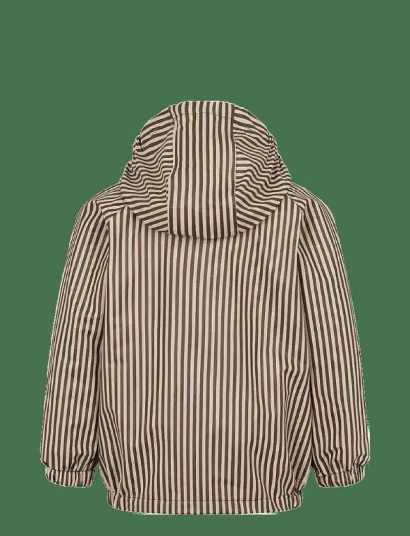 MarMar Copenhagen Oddy Set - Regnställ BROWN STRIPE New