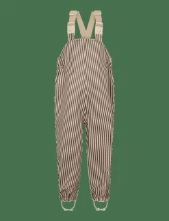 MarMar Copenhagen Oddy Set - Regnställ BROWN STRIPE New