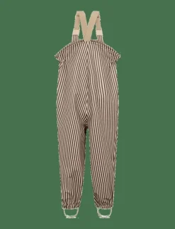 MarMar Copenhagen Oddy Set - Regnställ BROWN STRIPE New