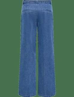 ONLARLENE HW BRAID WIDE DNM YOR - Vida byxor|ONLY New