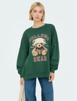ONLBILA L/S BEAR O-NECK SWT - Sweatshirts|ONLY Best
