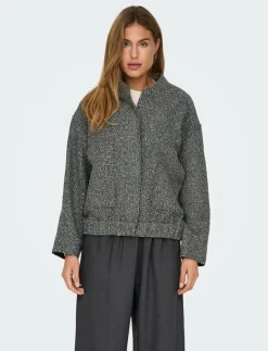 ONLGAIA BOUCLE BOMBER CC OTW - Bomber jackor|ONLY Best