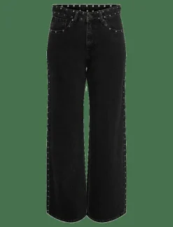 ONLHOPE HW STUDDED WIDE DNM TAI - Vida byxor|ONLY Outlet