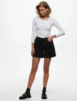 ONLY ONLLIVE LOVE L/S ONECK TOP NOOS JRS - Långärmade toppar WHITE Online