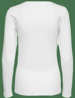 ONLY ONLLIVE LOVE L/S ONECK TOP NOOS JRS - Långärmade toppar WHITE Online