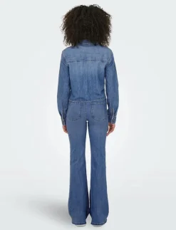 -ONLSEVIGNY LECEY LS KNOT DNM SHIRT AKM - Långärmade|ONLY Online