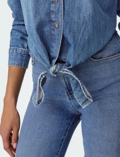 -ONLSEVIGNY LECEY LS KNOT DNM SHIRT AKM - Långärmade|ONLY Online