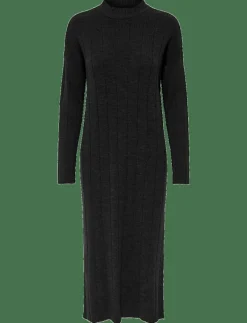 ONLTESS LS HIGHNECK MIDI DRESS KNT - Midiklänningar|ONLY Discount