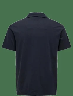 ONLY & SONS ONSABRAHAM REG SS RESORT POLO CS - Kortärmade pikéer DARK NAVY Clearance