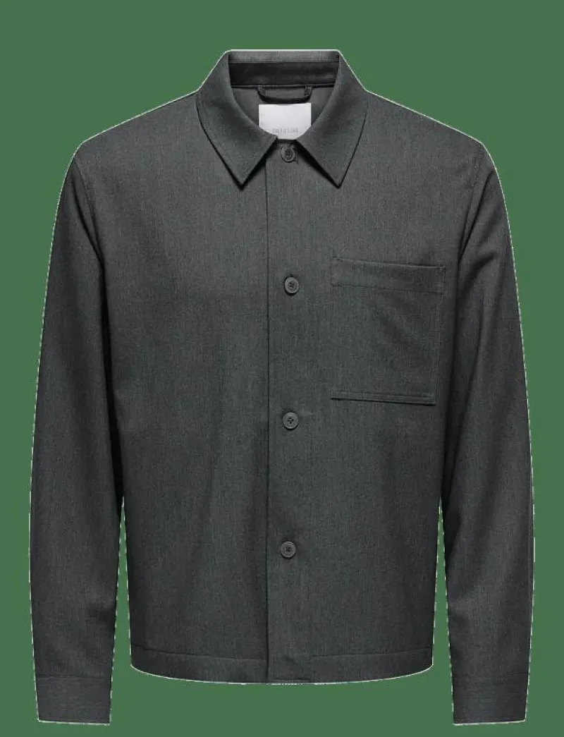 ONSMIRO TAILORED REG 0346 OVERSHIRT FRML - Jackor & rockar|ONLY & SONS Discount