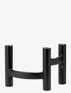 Stelton Ora trearmad ljusstake - Dekoration BLACK Sale