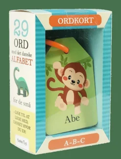 Barbo Toys Ordkort - Alfabetet - ABC (DK) - Pedagogisk barnbok MULTIPLE COLOR Discount
