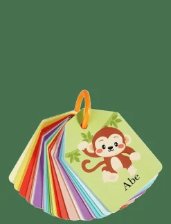 Barbo Toys Ordkort - Alfabetet - ABC (DK) - Pedagogisk barnbok MULTIPLE COLOR Discount