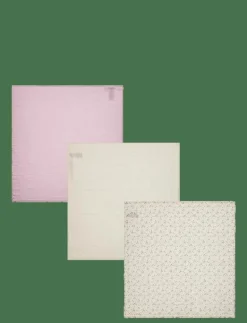 Pippi Organic Muslin Cloth (3-pack) - Muslindukar BURNISHED LILAC