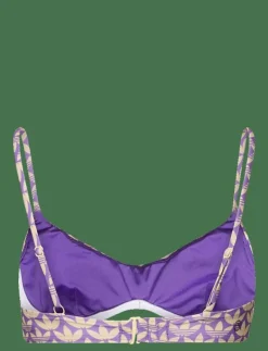 adidas Performance Originals Monogram Swim Top - Bikinis ALMYEL/VIOFUS Sale