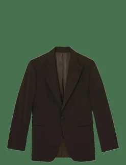 Reiss OSCAR - Enkelknäppta kavajer CHOCOLATE BROWN Online