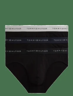 Tommy Hilfiger 3P BRIEF METALLIC WB - Briefs BLK DES SKY SILVER Clearance