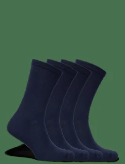 4-Pack Women Bamboo Basic Socks - Sockor|URBAN QUEST Best