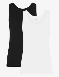 URBAN QUEST 2-Pack Women Bamboo Tank Top - Linnen MULTI Outlet