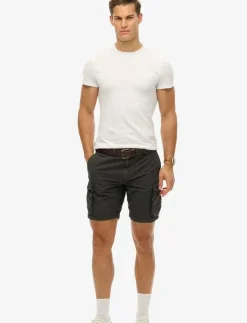 Superdry PARACHUTE LIGHT SHORT - Cargo shorts BLACKBOARD Best