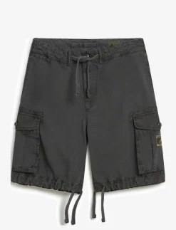 Superdry PARACHUTE LIGHT SHORT - Cargo shorts BLACKBOARD Best