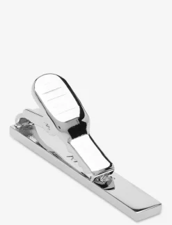 AN IVY Patterned Bar 3,5 cm - Slipsklämmor SILVER Best