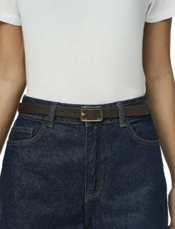 Pieces PCJILANE 2-PACK JEANS BELT - Skärp HOT FUDGE Hot